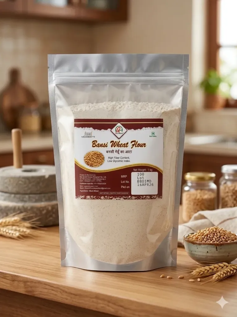 Bansi Wheat Flour (1 KG)    बंसी गेहूं का आटा (1 किलो)