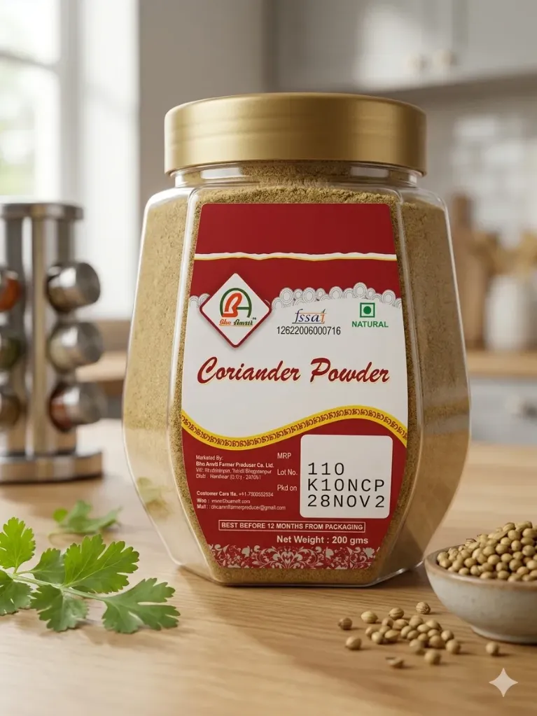 Coriander Powder (200 Gram)                                धनिया पाउडर (200 ग्राम)