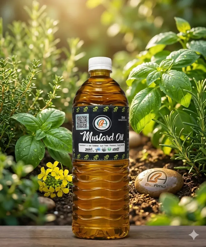 Black Mustard Oil   1 Liter   काली सरसों का तेल  ( 1 लीटर )